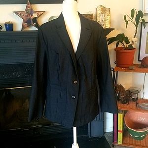 Lane Bryant Denim Blazer